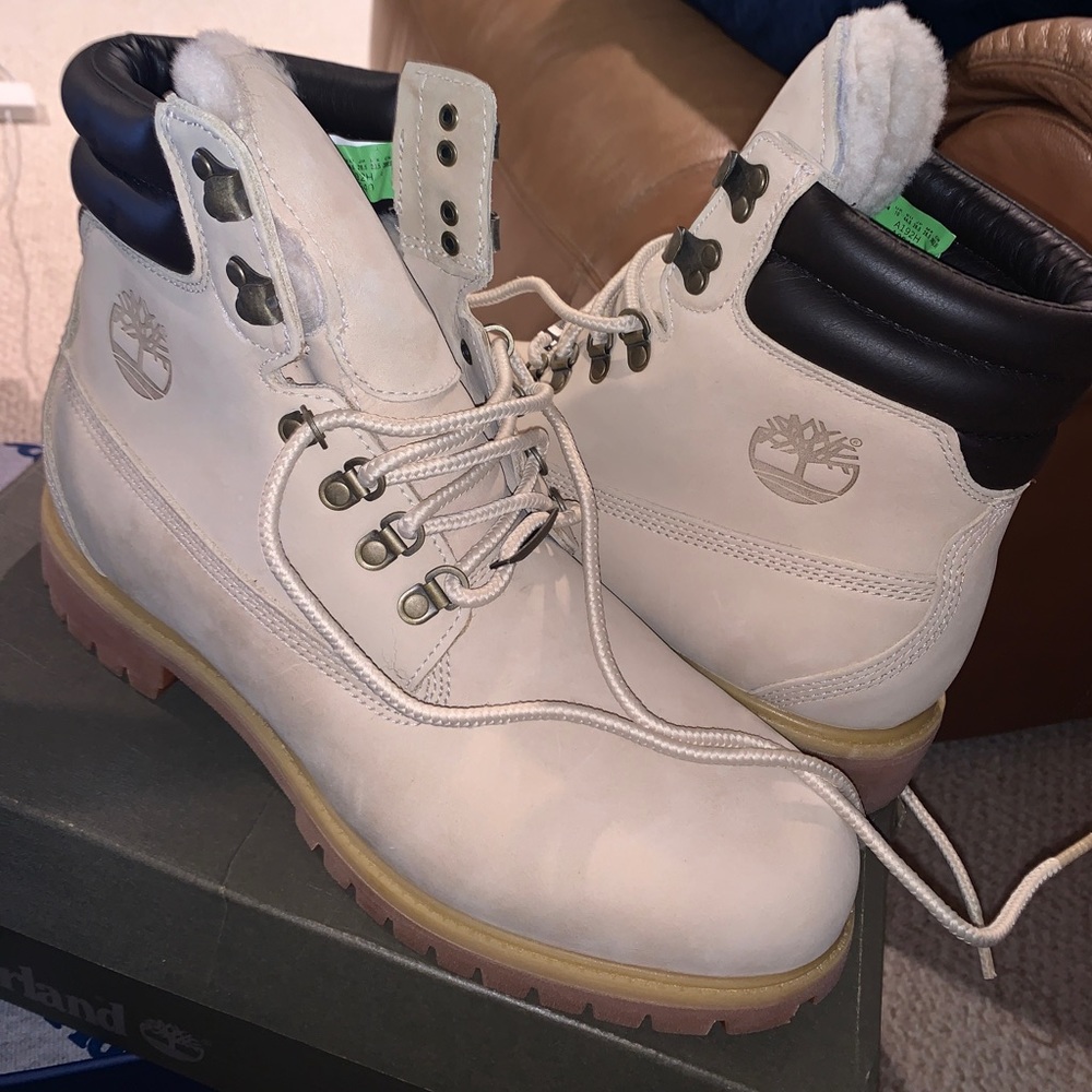 Kith timberland Ronnie fieg bone size 10.5